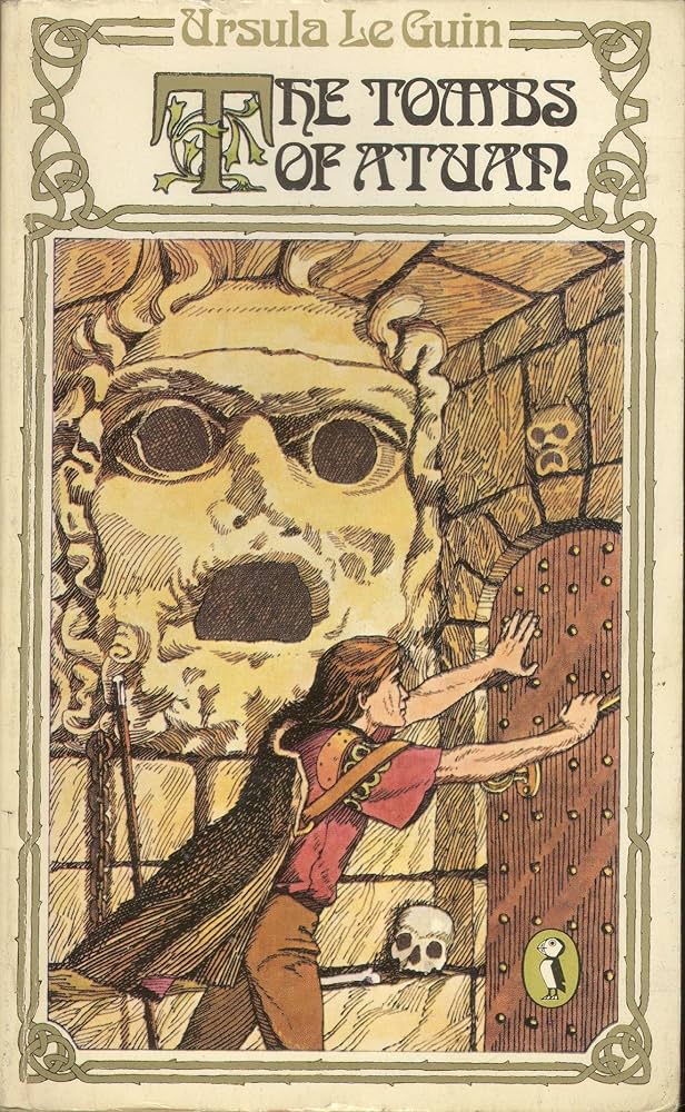 The cover of The Tombs of Atuan